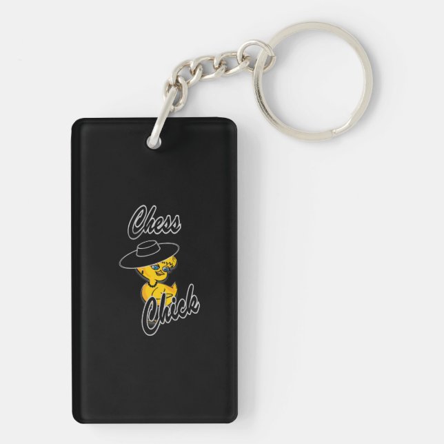 Chess Chick #4 Key Ring (Back)