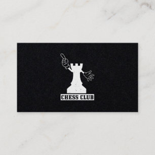 Chess Club Business Card