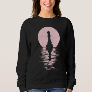 Chess Club Game King Queen Horse chess piece men + Sweatshirt