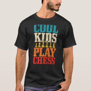 Chess Cool Kids Vintage Chess Master Club Chess Pl T-Shirt