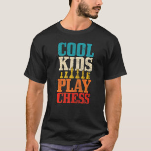 Chess Cool Kids Vintage Chess Master Club Chess Pl T-Shirt