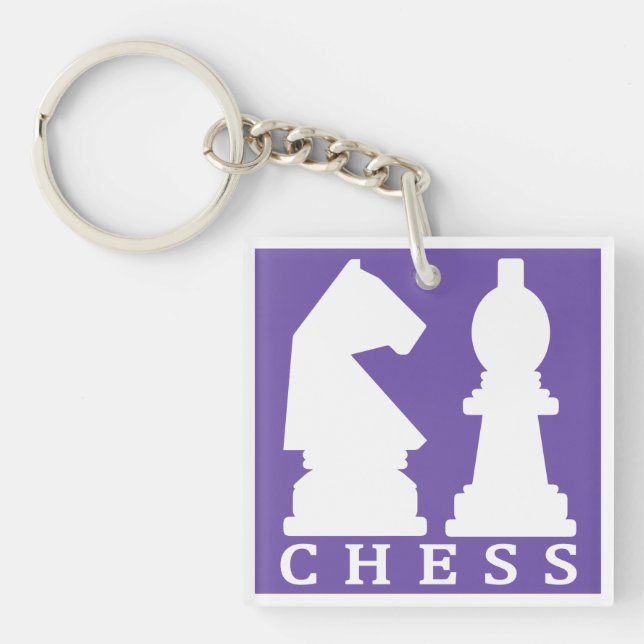 CHESS custom colour key chain (Front)