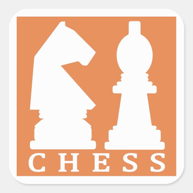 CHESS custom colour stickers (Front)