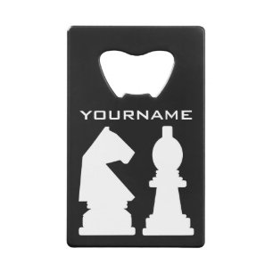 CHESS custom monogram & colour bottle opener