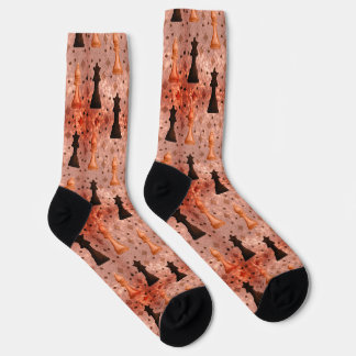 CHESS design Crew Socks
