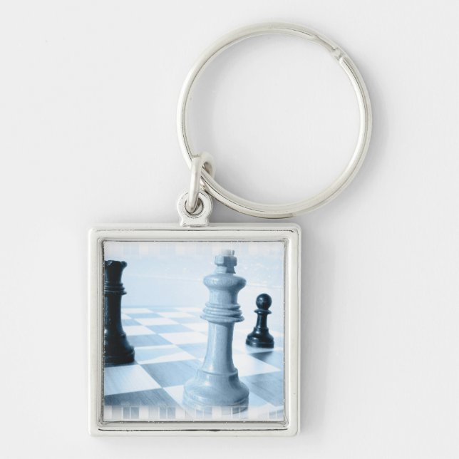 Chess Design  Keychain (Front)