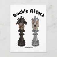 Chess Double Attack Dogs