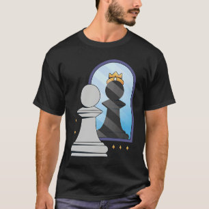 chess figure king game queen  horse pieces knight  T-Shirt