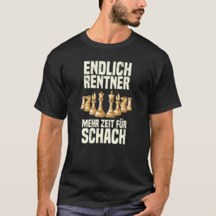 Chess Finally Pensioner More Time For Chess Player T-Shirt