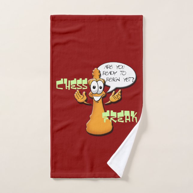 Chess Freak Hand Towel (Hand Towel)