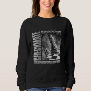 Chess Funny Player Joke, Club Team Set Game Humour Sweatshirt