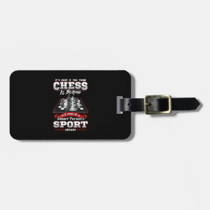 Chess Funny Quotes Humour Sayings Luggage Tag