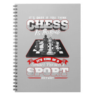 Chess Funny Quotes Humour Sayings Notebook