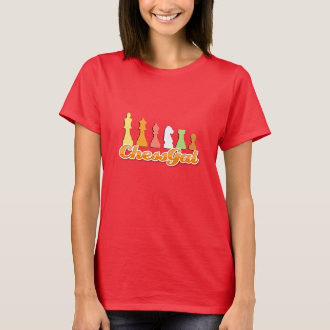 Chess Gal t-shirt (Front)