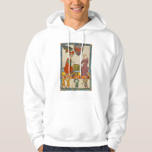 Chess Game 14th Century Codex Manesse Hoodie