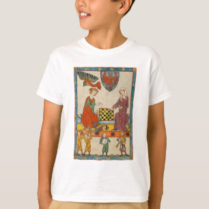 Chess Game 14th Century Codex Manesse T-Shirt