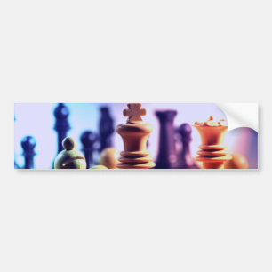 Chess Game Bumper Sticker