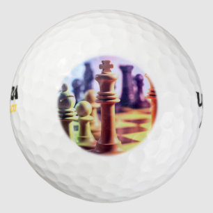 Chess Game Golf Balls
