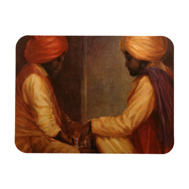 Chess Game Magnet (Horizontal)