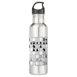 Chess Game Ten 710 Ml Water Bottle