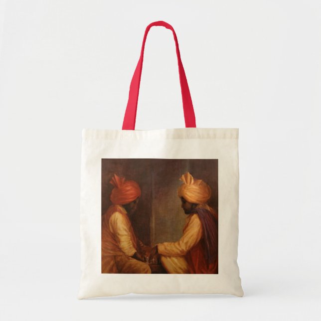 Chess Game Tote Bag (Front)