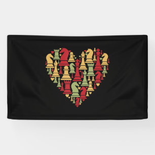 Chess Gift I Really Love Chess Banner