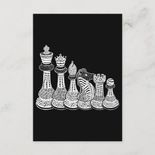 Chess Gift I Really Love The Chess Pieces Enclosure Card