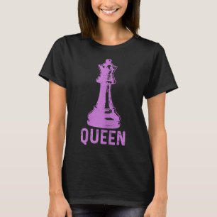 Chess Girl Queen Vintage Halloween Costume Chess P T-Shirt