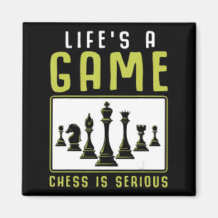 Chess Heartbeat Chess Master Chess Club Magnet