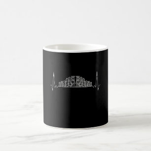 Chess Heartbeat Coffee Mug