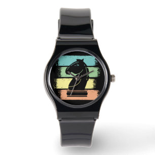 Chess Horse Retro Watch