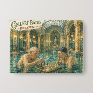 Chess in the Gellert Baths Budapest Hungary