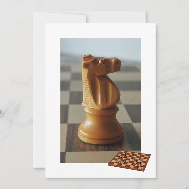 Chess Invitation Card (Front)