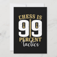 Chess Is 99 Percent Tactics