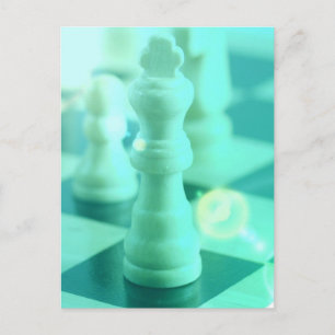 Chess King Postcard