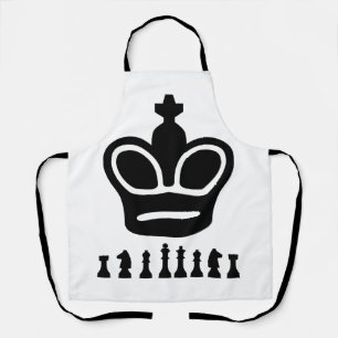 Chess Kitchen King Apron