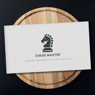 Chess Knight Business Card