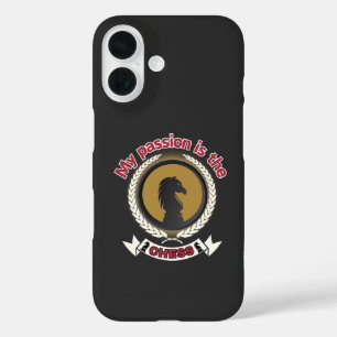 Chess Knight Laurel Crown Passion Strategy T-Shirt iPhone 16 Case