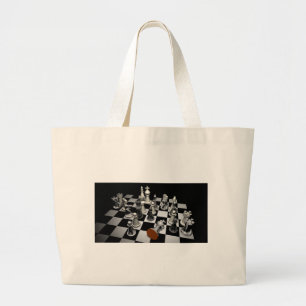 Chess Large Tote Bag