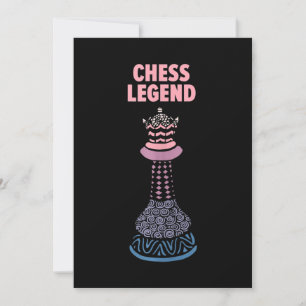 Chess Legend Checkmate Cool Saying Tank Top Holiday Card