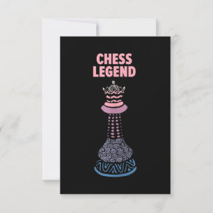 Chess Legend Checkmate Cool Saying Tank Top RSVP Card