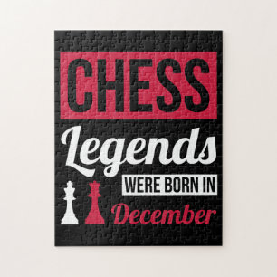 chess legends were born in december birthday gifts jigsaw puzzle