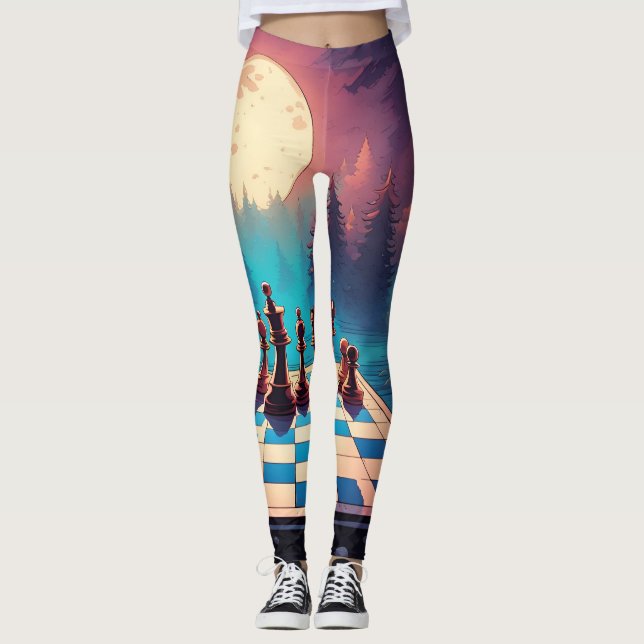 Chess Leggings (Front)