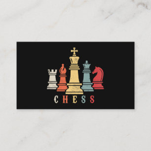 Chess Lover Chess Set Checkmate Gift Business Card