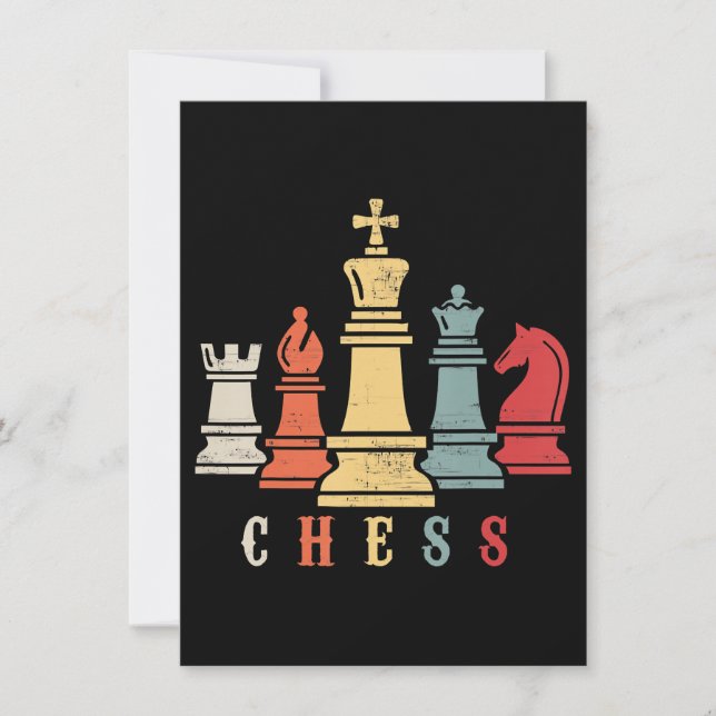 Chess Lover | Chess Set Checkmate Gift Invitation (Front)