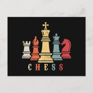 Chess Lover Chess Set Checkmate Gift Postcard