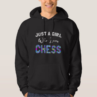 Chess Lover For Women & Girls - Cute Chess Saying Hoodie