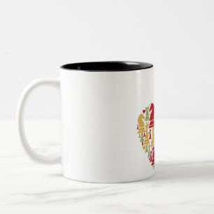 Chess Lover I Really Love Playing Chess Two-Tone Coffee Mug