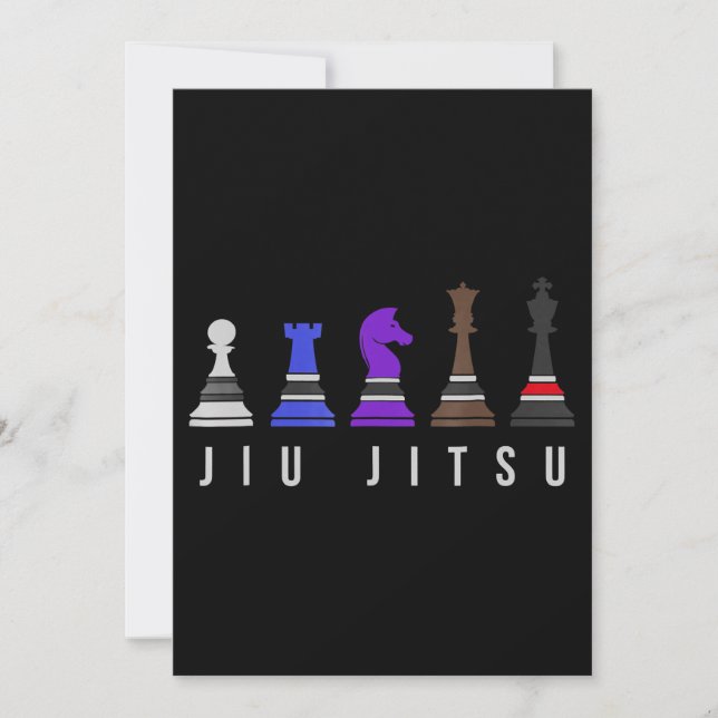Chess Lover | Ive Got Awesome Moves Chess Invitation (Front)