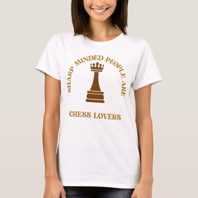 Chess Lovers T Shirt  — Exclusive ChessLife (Front)